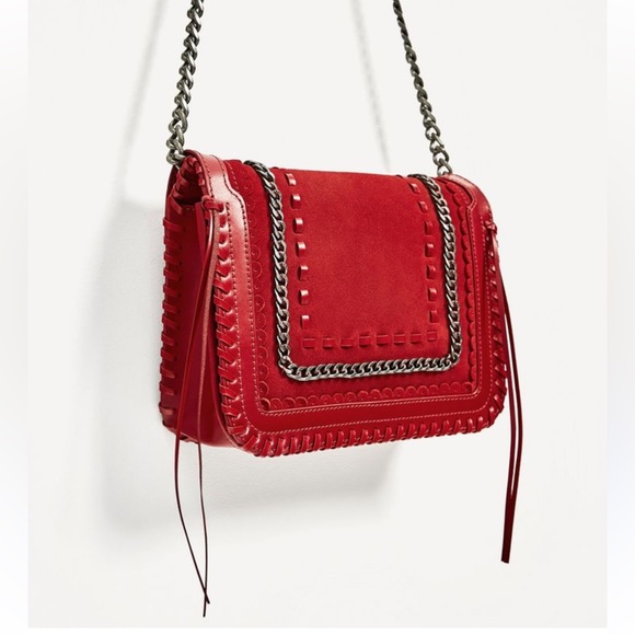 Zara Leather Bag - Picture 1 of 5